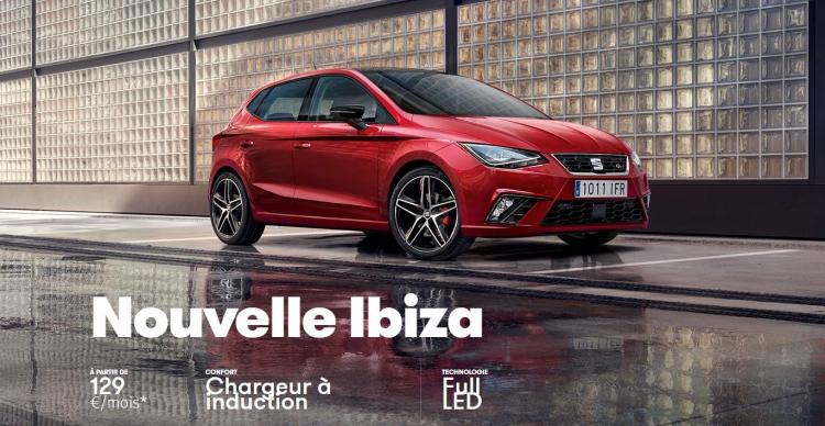 Découvrez la nouvelle Seat Ibiza !